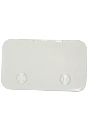 Economico Ceredi sportello pesante da incasso bianco 600x360 mm, apertura 180°