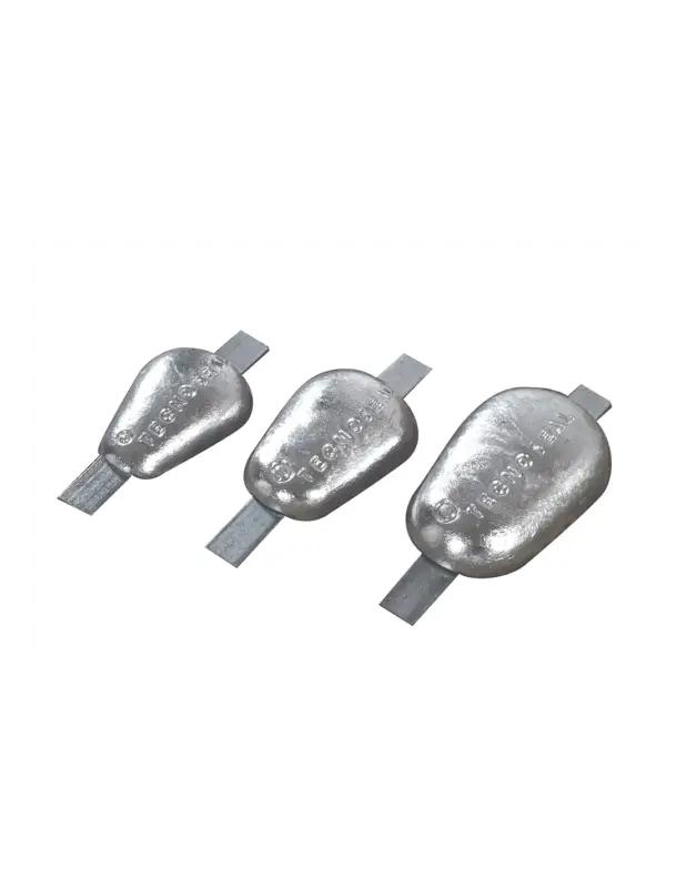 Enrico Polipodio anodo da saldare in zinco, da 110x63x26 a 215x70x29 mm Sconto