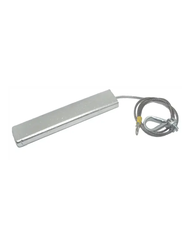 Popolare Tecnoseal anodo sospeso zinco serie Tech 4, cima inox 6 m