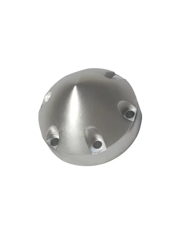 Ogiva anodica in zinco tipo MaxProp a 6 fori Tecnoseal, fori Ø 61-80 mm Scelto Dai Clienti
