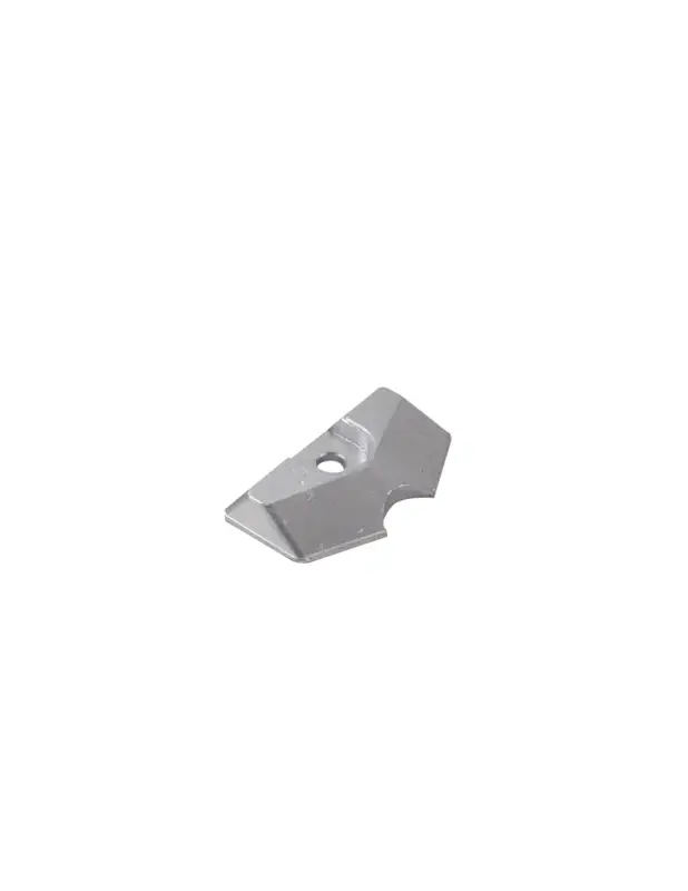 Placca anodo zinco Yamaha Malta 3,5 HP, motori 2B-3A-4A-5C, rif Reso Gratuito