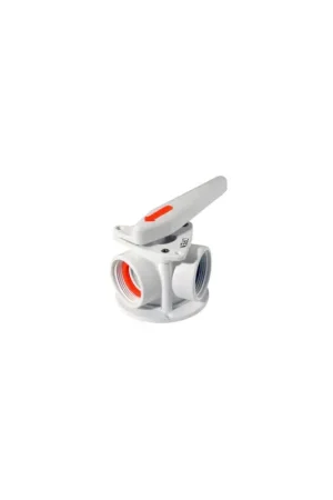 Prezzo Basso Valvola a 3 vie Aquavalve nylon fibra di vetro, 1"1/2, testata 300 PSI