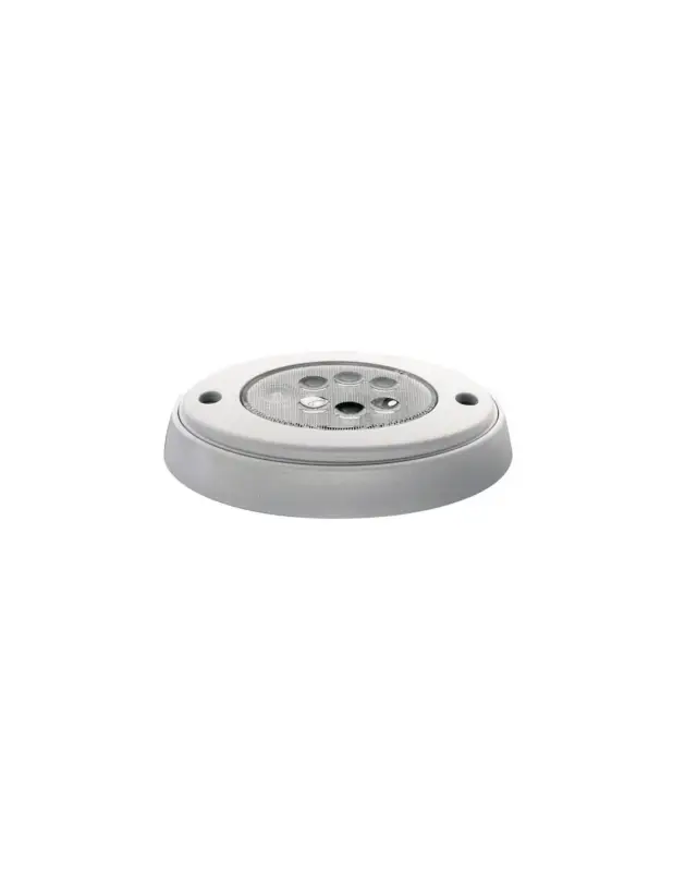 Plafoniera LED 12V in polimero, luce calda 3000K, 1,2W, D140 mm Ultimissimo Modello
