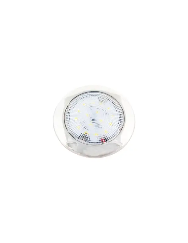 Plafoniera LED slim 12V a basso profilo in acciaio inox luce calda Ultime Pezzi