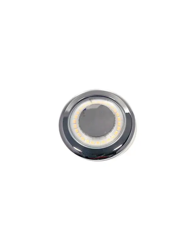 Plafoniera LED UFO a basso profilo in alluminio cromato IP65 10-30V Ultime Pezzi