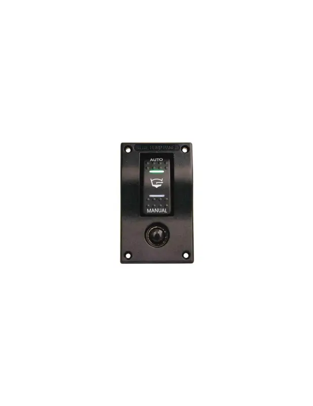 Pannello Startech IP65 con interruttore pompa sentina 10A e valvole Affare