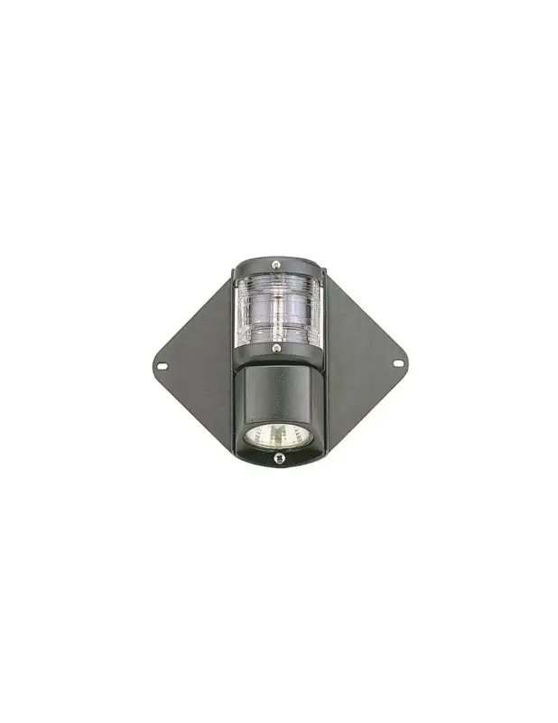 Faro da coperta Combilight LED 12V con luce di prua, polimero 186xH162 mm Scelto Dai Clienti