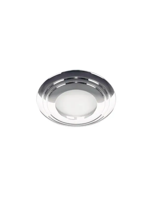 Spot LED a incasso Sextans-R, cornice ottone cromato 12/24V 2,5W Vendita Finale