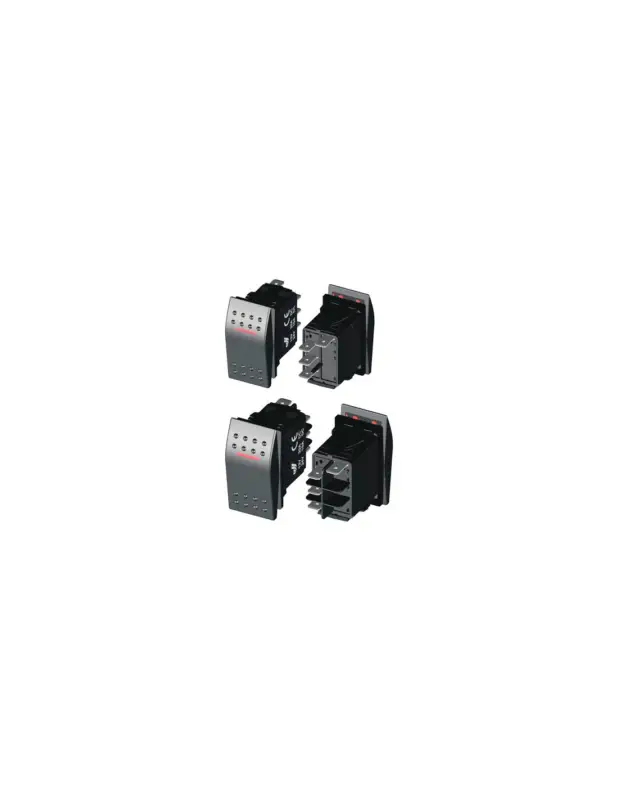 Compra Adesso Interruttore basculante impermeabile IP68 con LED rosso 12/24V