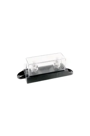 Porta fusibili Megaval Box con gabbia di protezione, 125x38xH44 mm Offerta Limitata