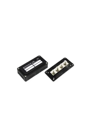 Occasione Scatola di connessione 4 perni M10 ottone nichelato, 300A