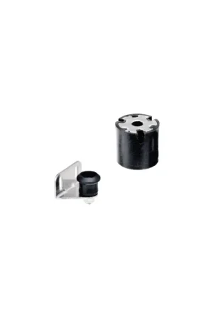 Arresto a spinta Snap Side, nylon e gomma, supporto inox, fissaggio a superficie Prezzo Di Fabbrica