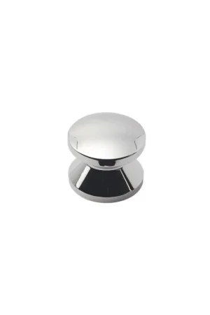 Professionale Pomolo Double-Cone in ottone cromato, 23x18 mm, per portelli e cassetti