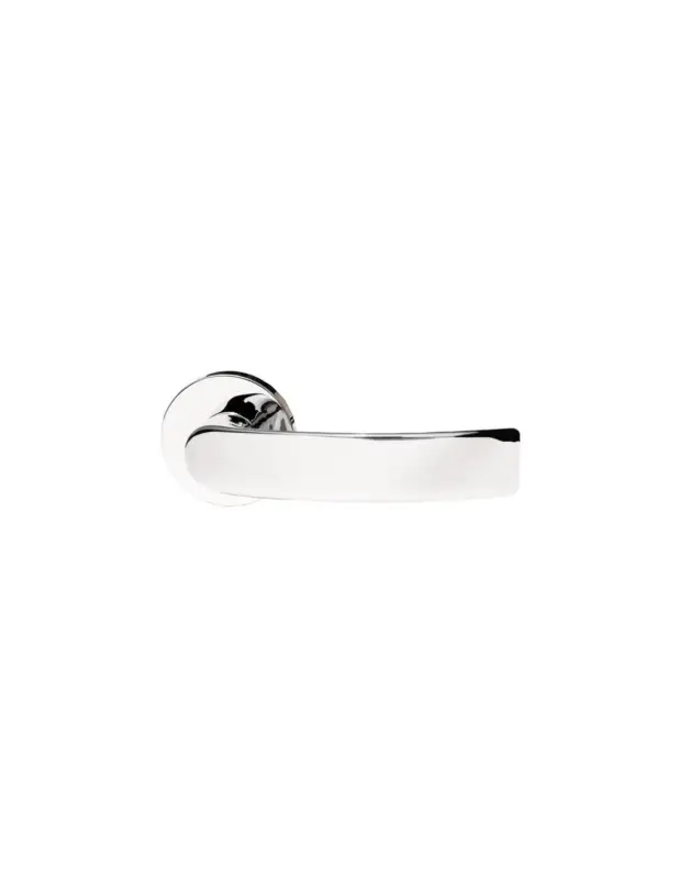 Coppia maniglie Mobella Style in ottone cromato, senza serratura, 124x46 mm Non Perdere