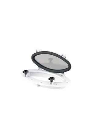 Ultime Pezzi Oblò ovale FL-Sea, cornice ABS UV, vetro temperato 4 mm, inox 316