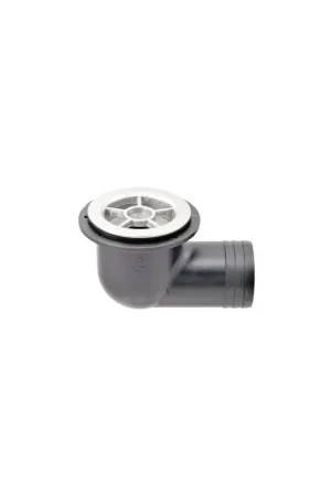 A Buon Prezzo Scarico pozzetto e servizi inox AISI316 e nylon, attacco 51 mm (2"), griglia estraibile