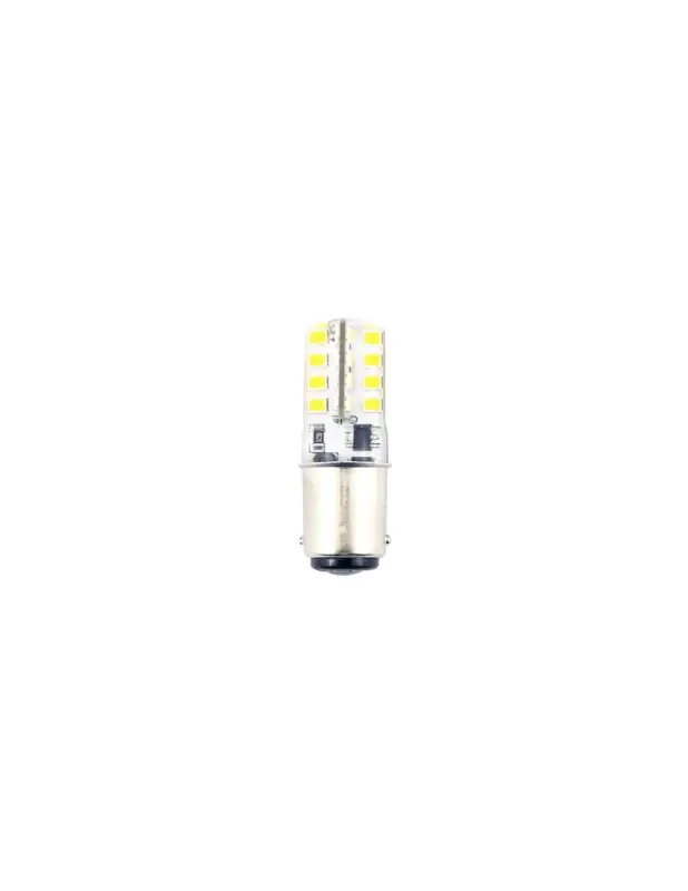 Lampadina LED BA15D gel siliconico, 2,5W 180 lm, 10-30V luce calda 3000K Solo Oggi