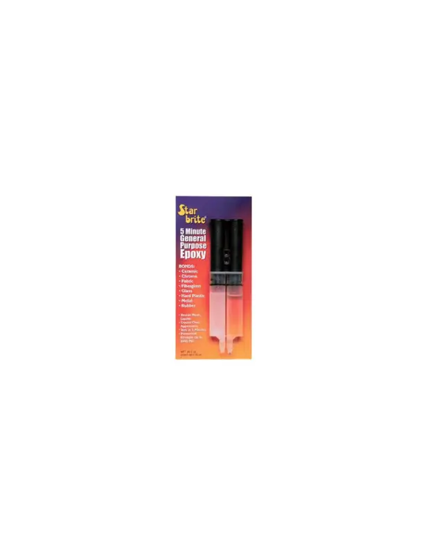 Quantità Limitata Star Brite Epoxy Syringe collante epossidico trasparente, siringa 25ml