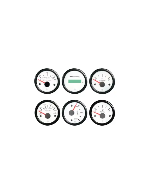 Uflex Ultra White strumentazione impermeabile IP67 universale 12/24V Sconto