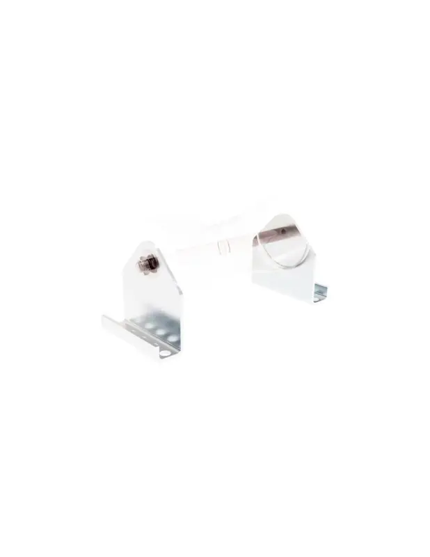 Prezzo Ridotto Domar staffe per rulli centrali in acciaio zincato, coppia 100x H102 mm