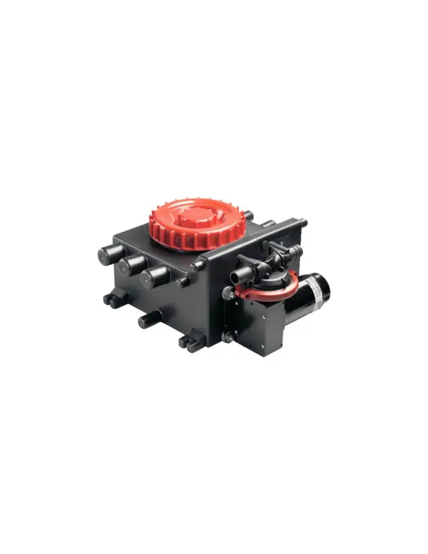 Serbatoio raccolta acque grigie 12/24V, 350x280x180 mm, con interruttore Bestseller