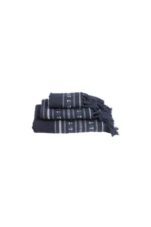 Marine Business set asciugamani Anchors Santorini in cotone Promo Stagionale