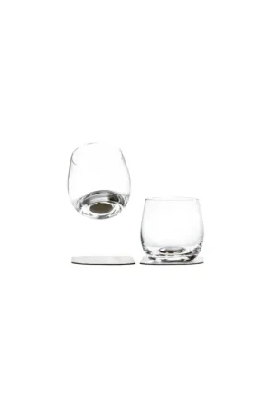 Compra Online Silwy bicchieri da whisky magnetici in cristallo, set 2 pezzi 250 ml