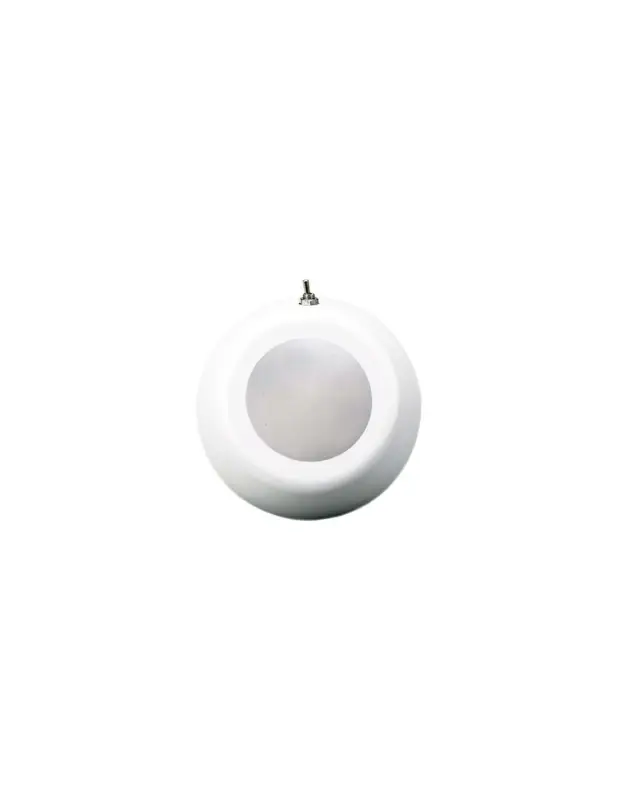 Plafoniera LED IP67 12V dimmerabile, cassa ABS, ø90 mm, 2,2W Spedito Oggi
