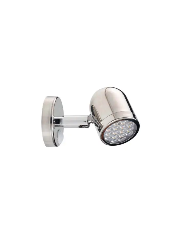 Ordina Subito Spot LED orientabile Power Cap, inox, touch, 8-30V 3,1W