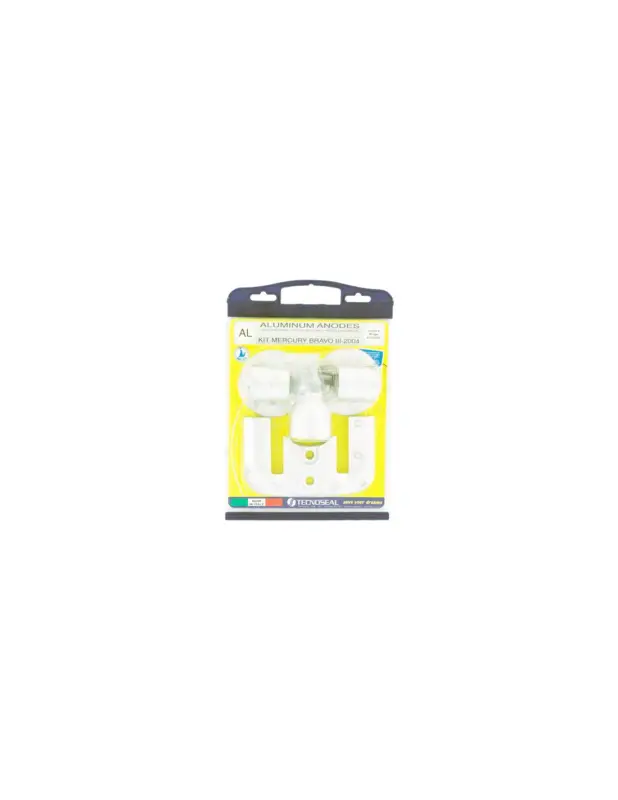 Tecnoseal Kit anodi alluminio Mercruiser Bravo III, 5 pezzi Economico