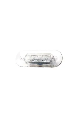Luce di cortesia LED IP67 a incasso ellittica, 12V 0,21W, 6000K, ABS Di Tendenza