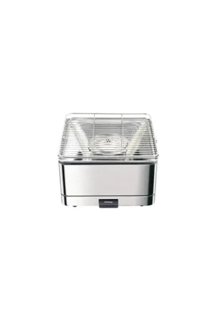 Feuerdesign Teide, barbecue a carbonella portatile inox 340x340 mm Di Tendenza