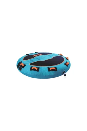 Promozione Esclusiva Jobe Droplet ski tube gonfiabile da traino, PVC 24G, 4 maniglie neoprene, 1 posto