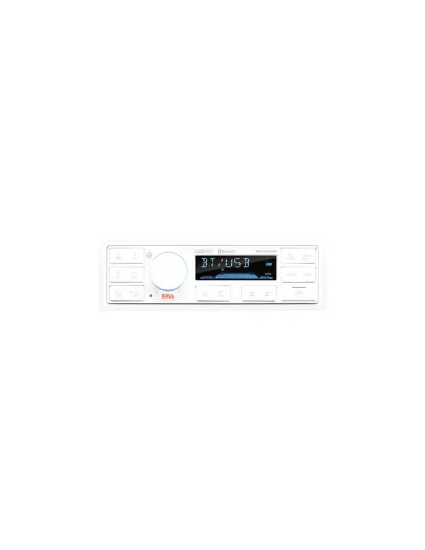 Ultima Occasione Radio-lettore marino BOSS MR500UAB con Bluetooth, USB, RDS e assistente vocale DVA