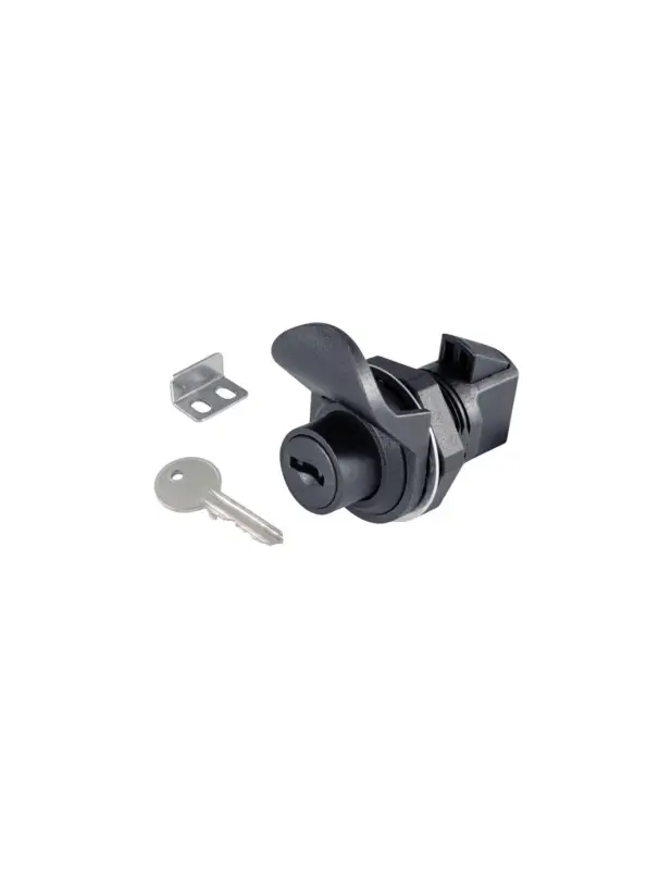 Super Prezzo Serratura a pulsante JF in nylon caricato con doppia chiave e scontro inox
