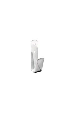 Gancio a parete Hanger M, acciaio inox stampato Must-Have