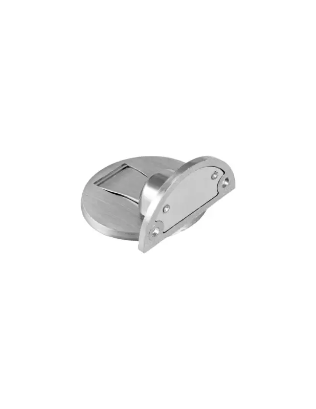 Novità Fermaporta magnetico Mag4, inox satinato, ø60xH28 mm