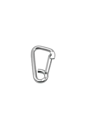 Moschettone Wide Spring in acciaio inox A4-AISI 316 tipo largo Esclusivo