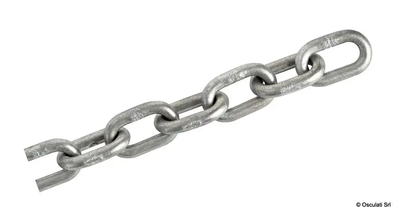 Catena zincata calibrata 6 mm x 25 m Prezzo Conveniente