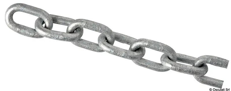 Catena zincata genovese 6 mm x 50 m Spedizione Espresso