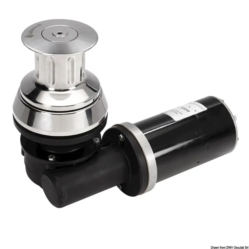 Verricello ITALWINCH tonneggio Paros Lux 500W 12V Vendita Finale