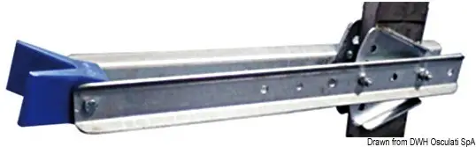 Quantità Limitata Fermo di prua regolabile 645 mm