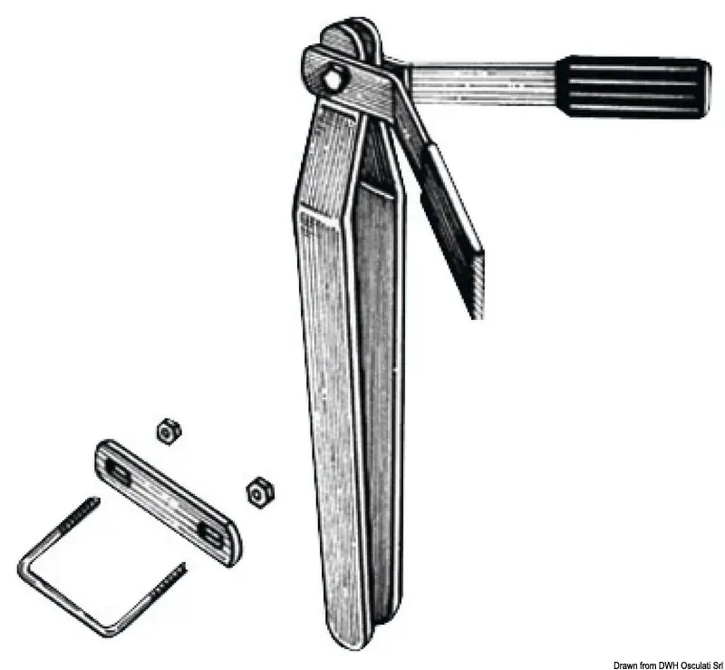 Fermo di prua completo h 50 cm Promo Stagionale