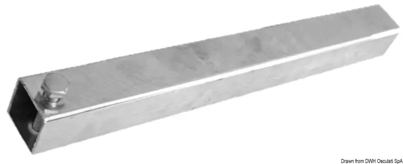 Offerta Lampo Tubo per rulli laterali 30 x 30 mm