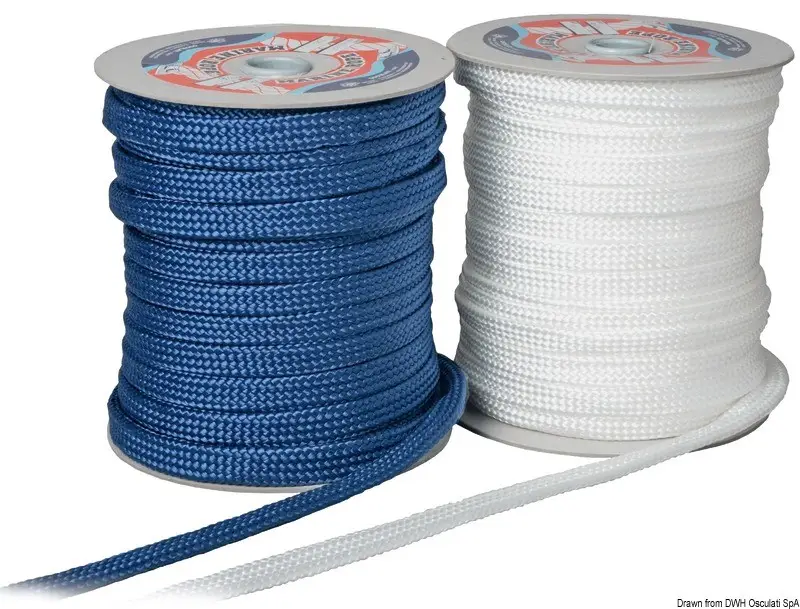 Consegna Rapida Piattina per parabordi 10 mm x 50 m bianca