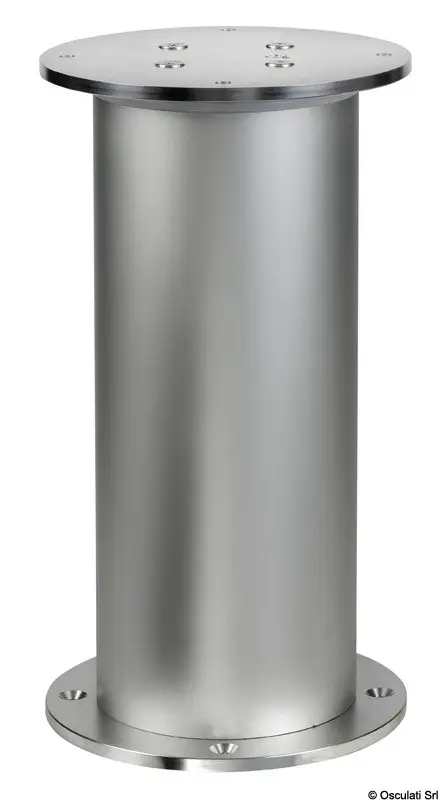 Gamba tavolo rotonda 3 stadi(378-778mm) 24V silver Offerta Limitata