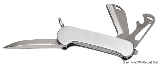 Coltello marinaio inox 70 mm Sconto