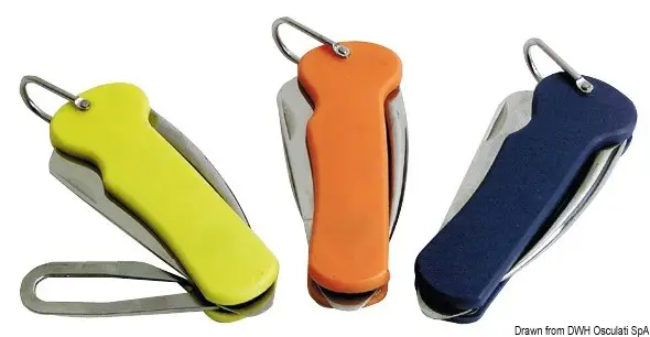 Non Perdere Coltello da mare manico blu