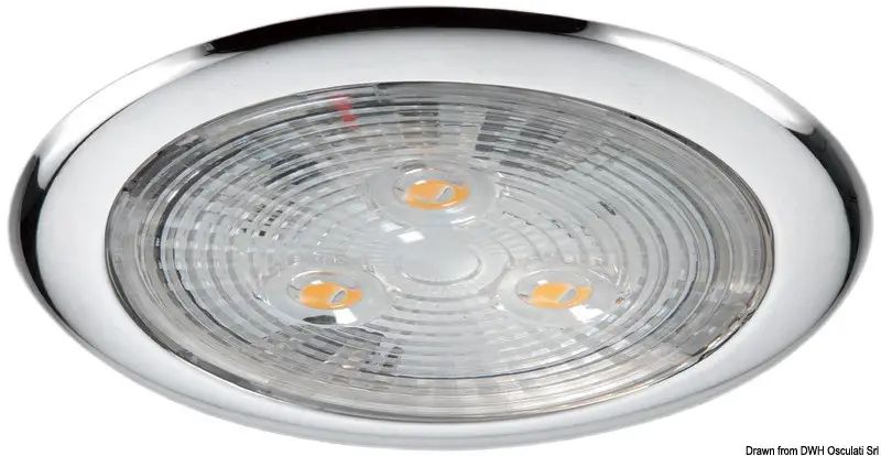 Plafoniera 3 LED luce bianca Occasione