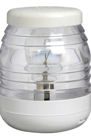 Direttamente Dal Produttore Fanale testa albero bianco/bianco 360° 24 V